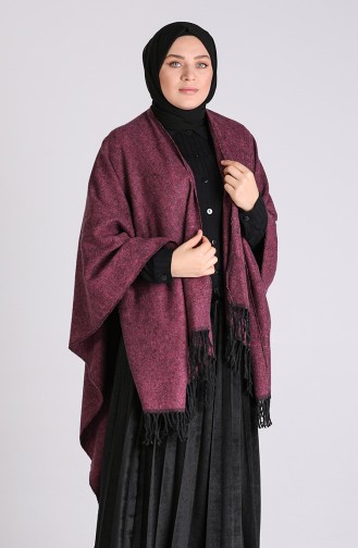 Ponchos Fushia 13194-01