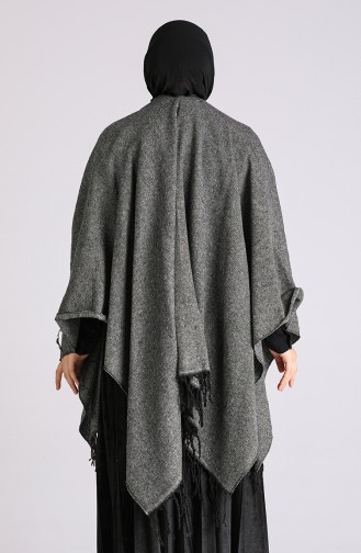 Smoke-Colored Poncho 13194-02