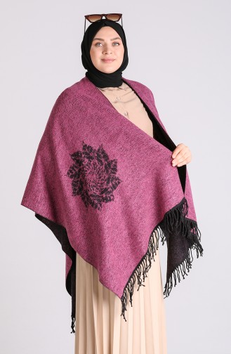 Ponchos Fushia 13197-05