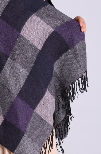 Damson Poncho 13202-02