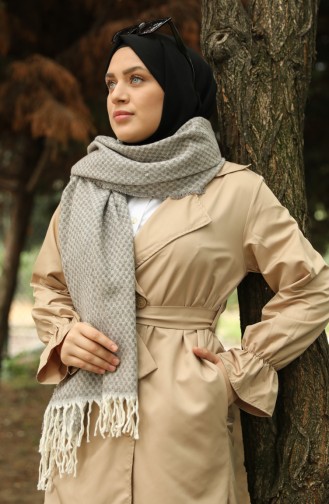 Gray Shawl 13204-01