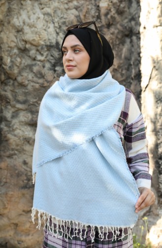 Baby Blue Shawl 13204-08