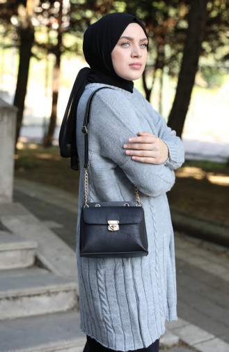 Black Shoulder Bag 208Z-01