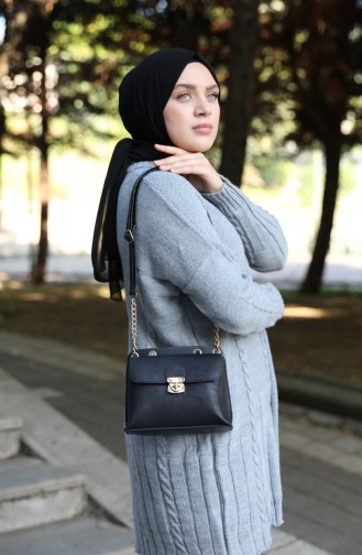 Black Shoulder Bag 208Z-01