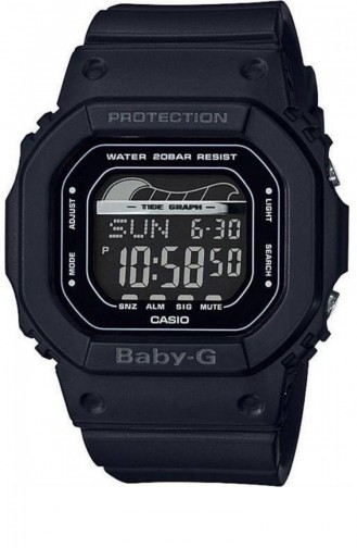 Black Wrist Watch 560-1DR