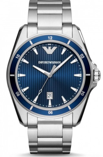 Silver Gray Wrist Watch 11100