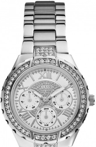 Silver Gray Wrist Watch 0111L1