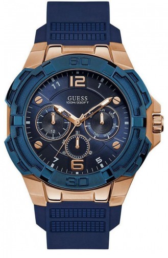 Navy Blue Wrist Watch 1254G3