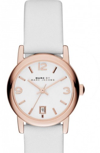 White Wrist Watch 1401