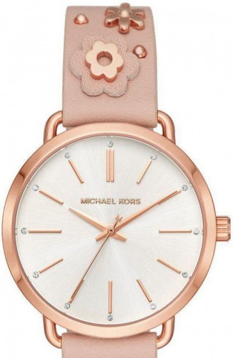 Rose Tan Wrist Watch 2738