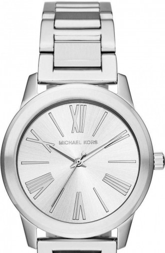 Silver Gray Wrist Watch 3489