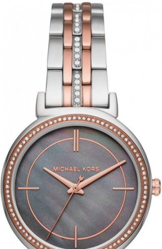 Silver Gray Wrist Watch 3642