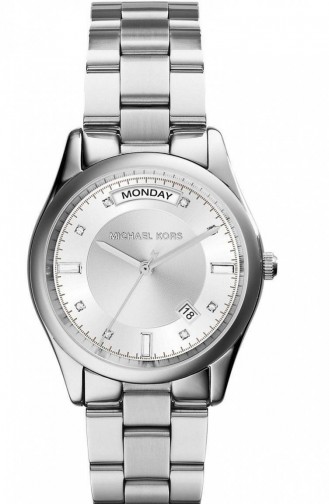 Silver Gray Wrist Watch 6067