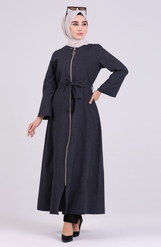 Navy Blue Abaya 1427-06