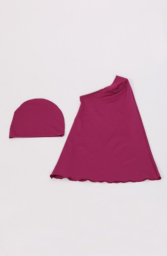 Maillot de Bain Hijab Fushia 2029-03