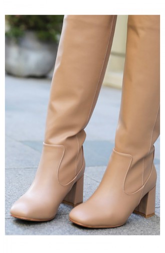 Bottes Couleur Brun 1940.NUDE