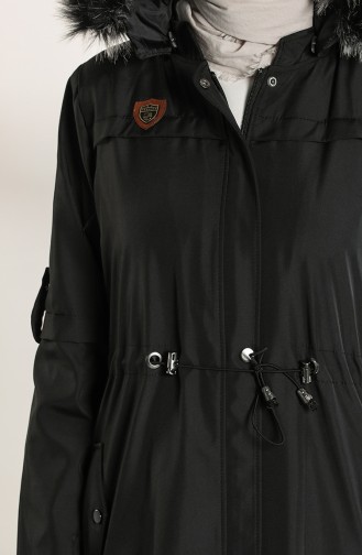 معطف أسود 8101-02
