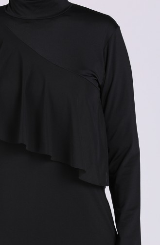 Black Modest Swimwear 2034-01