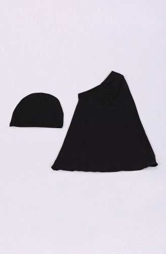 Black Swimsuit Hijab 2035-01