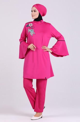 Fuchsia Swimsuit Hijab 2008-01