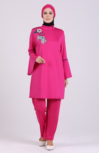 Fuchsia Swimsuit Hijab 2008-01