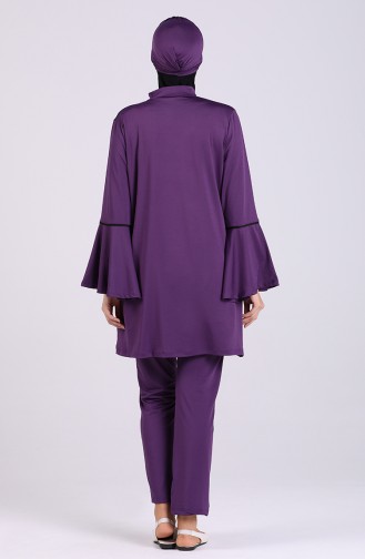 Purple Swimsuit Hijab 2008-02