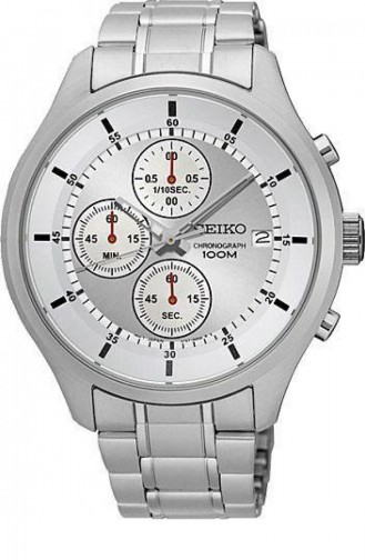 Silver Gray Wrist Watch 535P