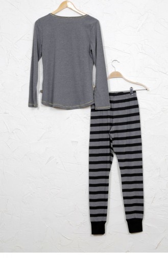 Anthracite Pyjama 9040700000.ANTRASIT