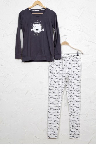 Smoke-Colored Pajamas 9031263304.FUME