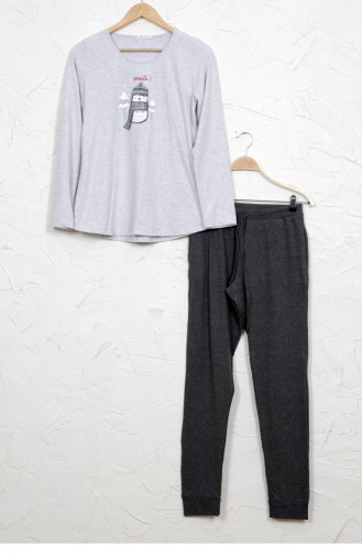 Grau Pyjama 9031300000.GRIMELANJ