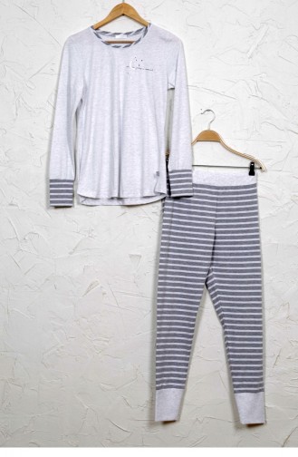 Gray Pajamas 9040690000.GRIMELANJ