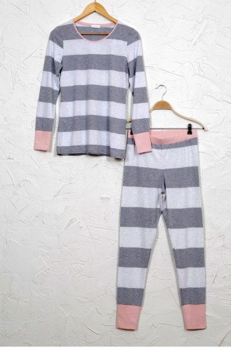 Grau Pyjama 9040730000.GRIMELANJ