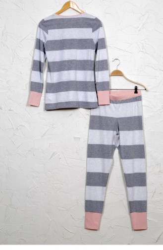 Pyjama Gris 9040730000.GRIMELANJ