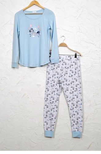 Dark Mint green Pajamas 9032561534.KOYUMINT