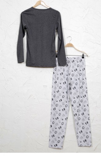 Anthracite Pyjama 8022141802.ANTRASIT