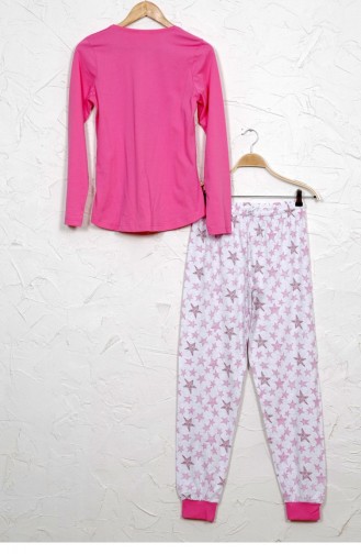 Vienetta Pamuk Pijama Takım 9030384530 Fusya