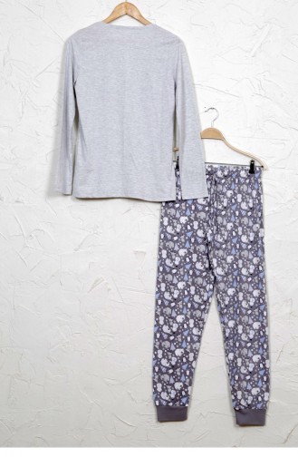 Pyjama Gris 8022198686.GRIMELANJ