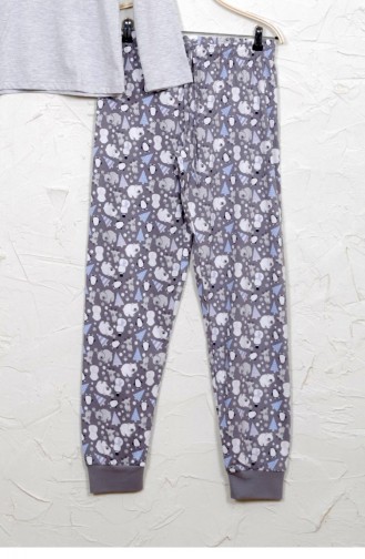 Grau Pyjama 8022198686.GRIMELANJ