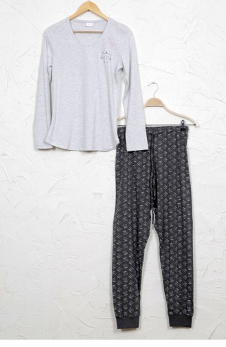 Gray Pajamas 9032191621.GRIMELANJ