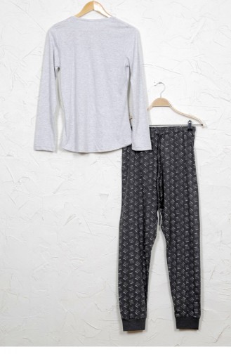 Gray Pajamas 9032191621.GRIMELANJ