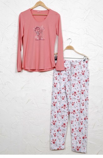 Pyjama Rose Pâle 9050768059.GULKURUSU