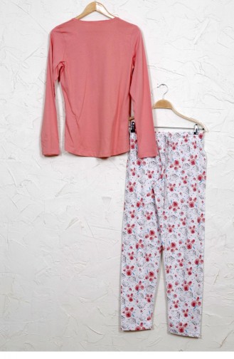 Dusty Rose Pajamas 9050768059.GULKURUSU