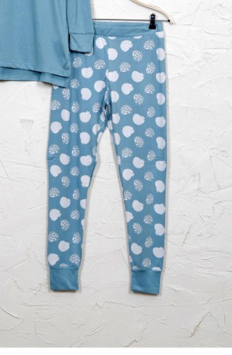 Minzenblau Pyjama 8042063041.KOYUMINT