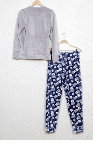 Gray Pajamas 8060524003.GRI