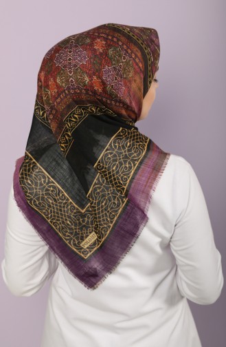 Purple Hoofddoek 2657-06