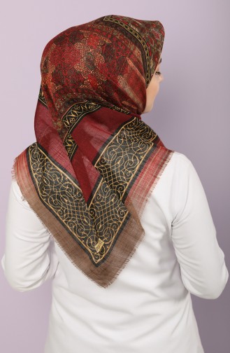 Claret Red Scarf 2657-09