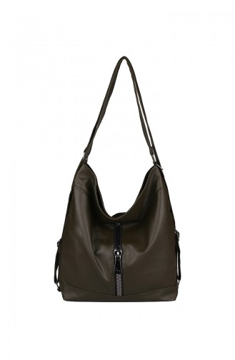 Khaki Schultertasche 403-419