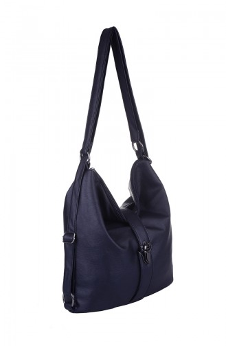 Navy Blue Shoulder Bag 426-011