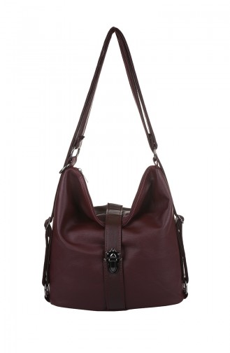 Claret Red Shoulder Bags 426-031