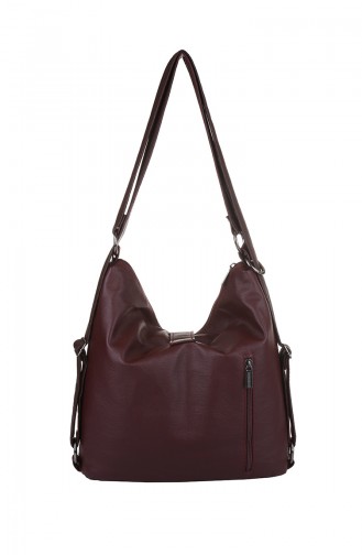 Claret red Shoulder Bag 426-031